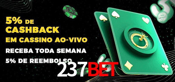 Promoções do cassino ao Vivo 237bet